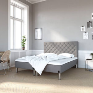 Classic Boxmadrassæt 180 x 200 cm farve grå