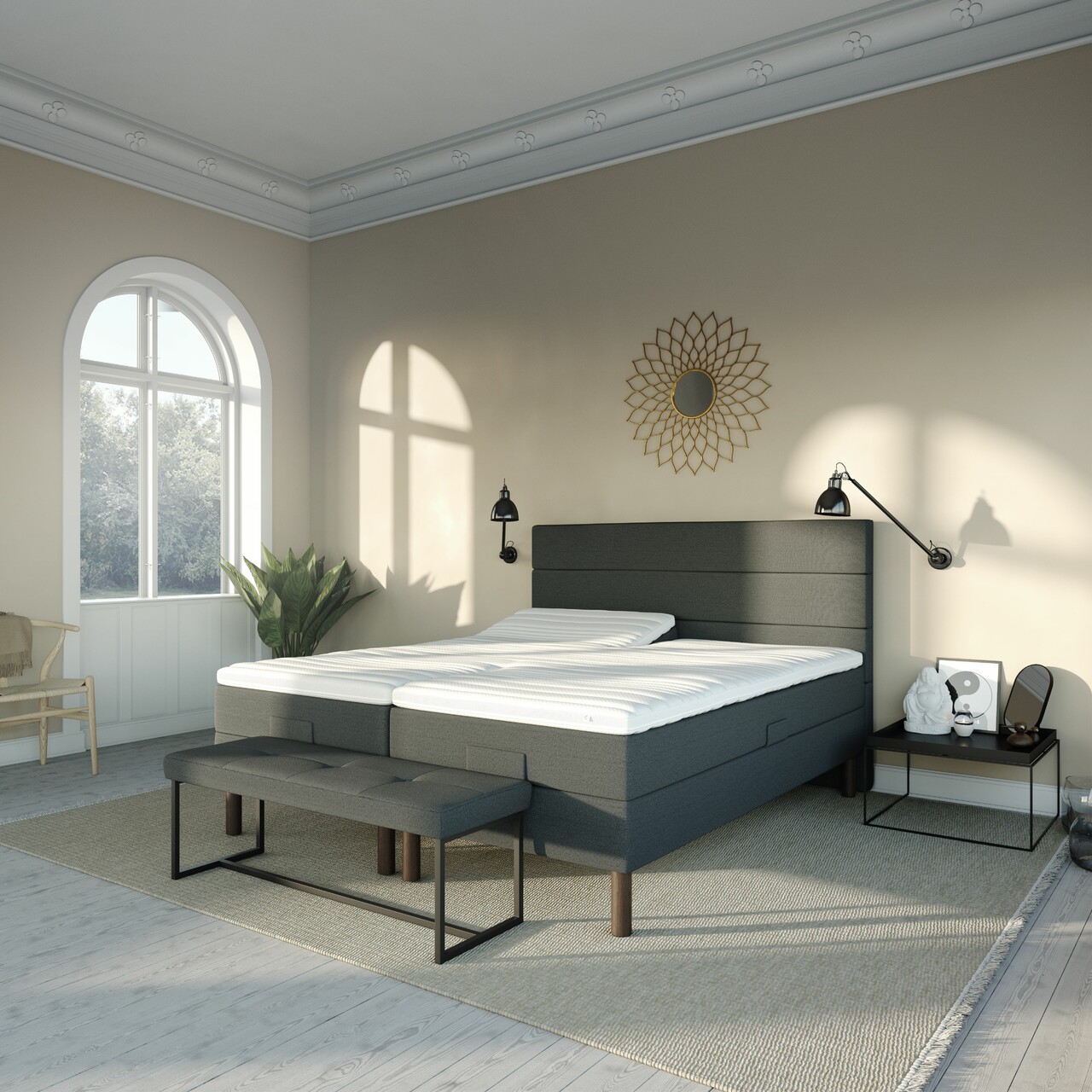 Komplet elevationssæt 180x200cm