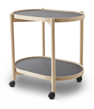James bakkebord ovalt eg/stone look